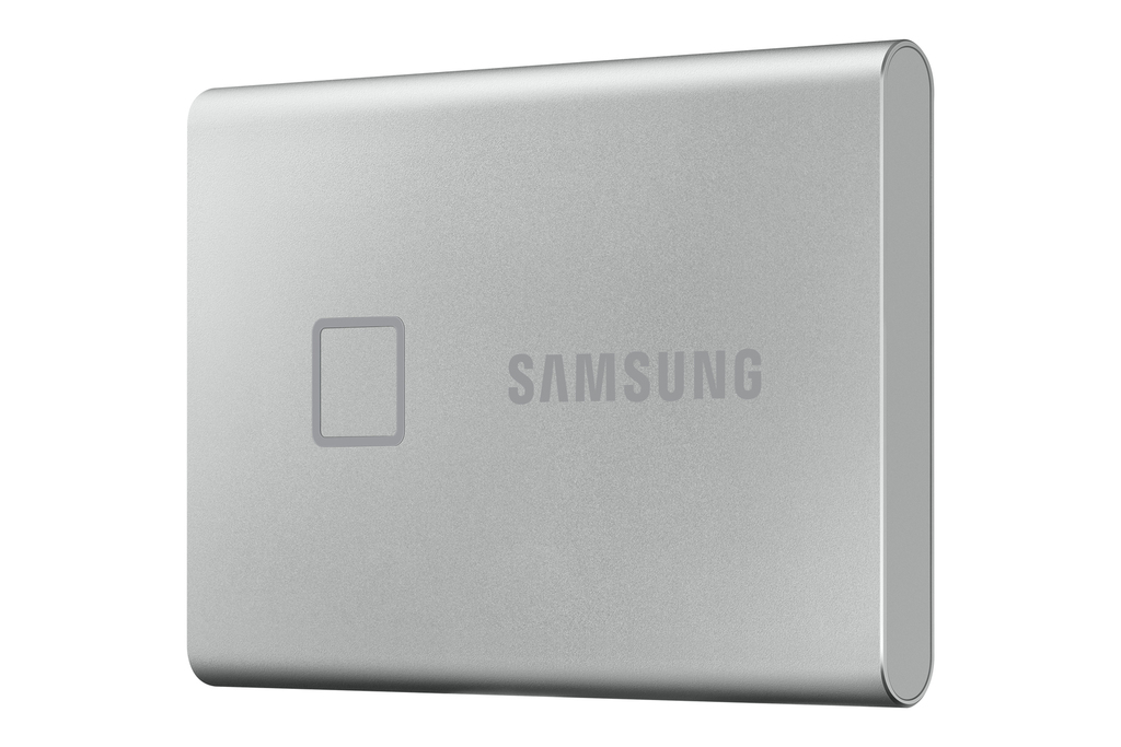 SSD EXT SAMSUNG T7 Touch 2000G Silver USB 3.2 Gen 2 / MU-PC2T0S/WW