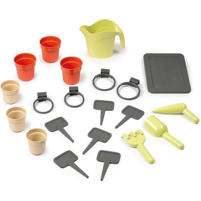Smoby Life Garden House Maison thème Jardinage Jardinière Treillis Mangeoire à Oiseaux Récupérateur d'eau Matière Recyclée A Partir de Fabrication Française - vue 6