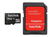 SanDisk 16GB MicroSDHC con adattatore 16GB Classe 4
