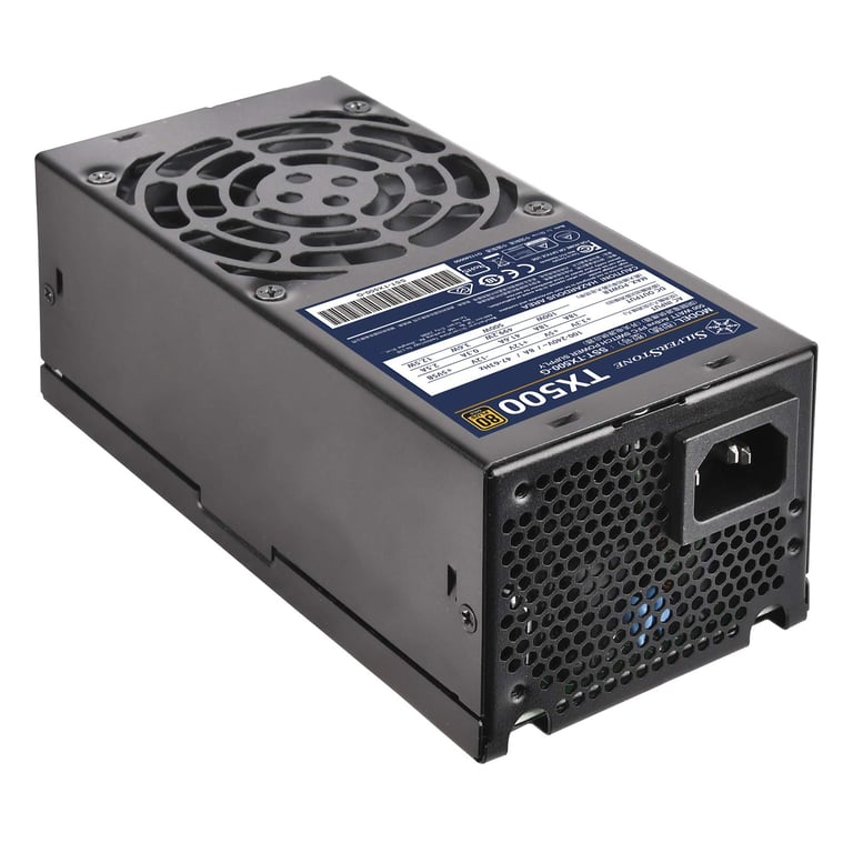 Silverstone Sst tx500 g Tfx Netzteil 80 Plus Gold 500 Watt - vue 4