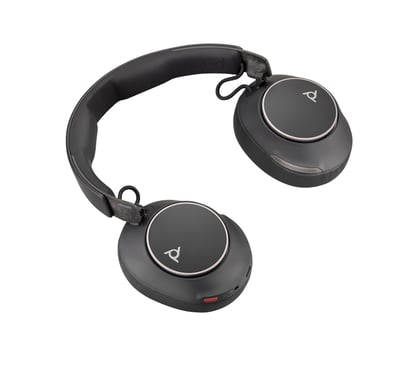 Poly Micro-casque Voyager Surround 80 UC USB-C Noir Reconditionné - vue 2