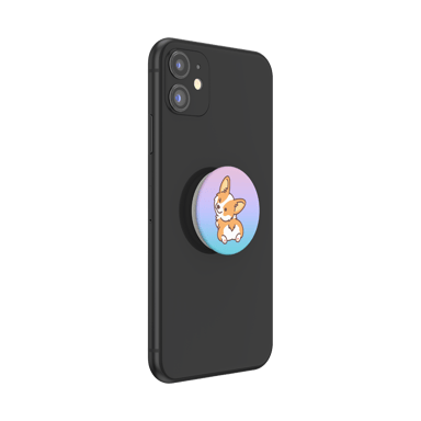 PopSockets Grip Cheeky Corgi colorido
