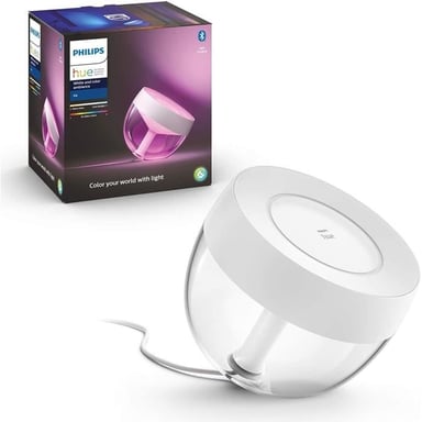 Philips Hue White & Color Ambiance Iris Blanco Bluetooth con control por voz