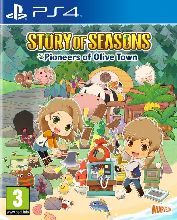 Story of Seasons Pioneers of Town PS4 Neuf - vue 1