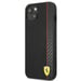 Funda Ferrari para iPhone 13 mini 5.4'' Negro On Track Carbon Stripe