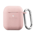 Coque antibactérienne vegan bio 100 % zéro déchet pour Apple AirPods, Rose rhubarbe