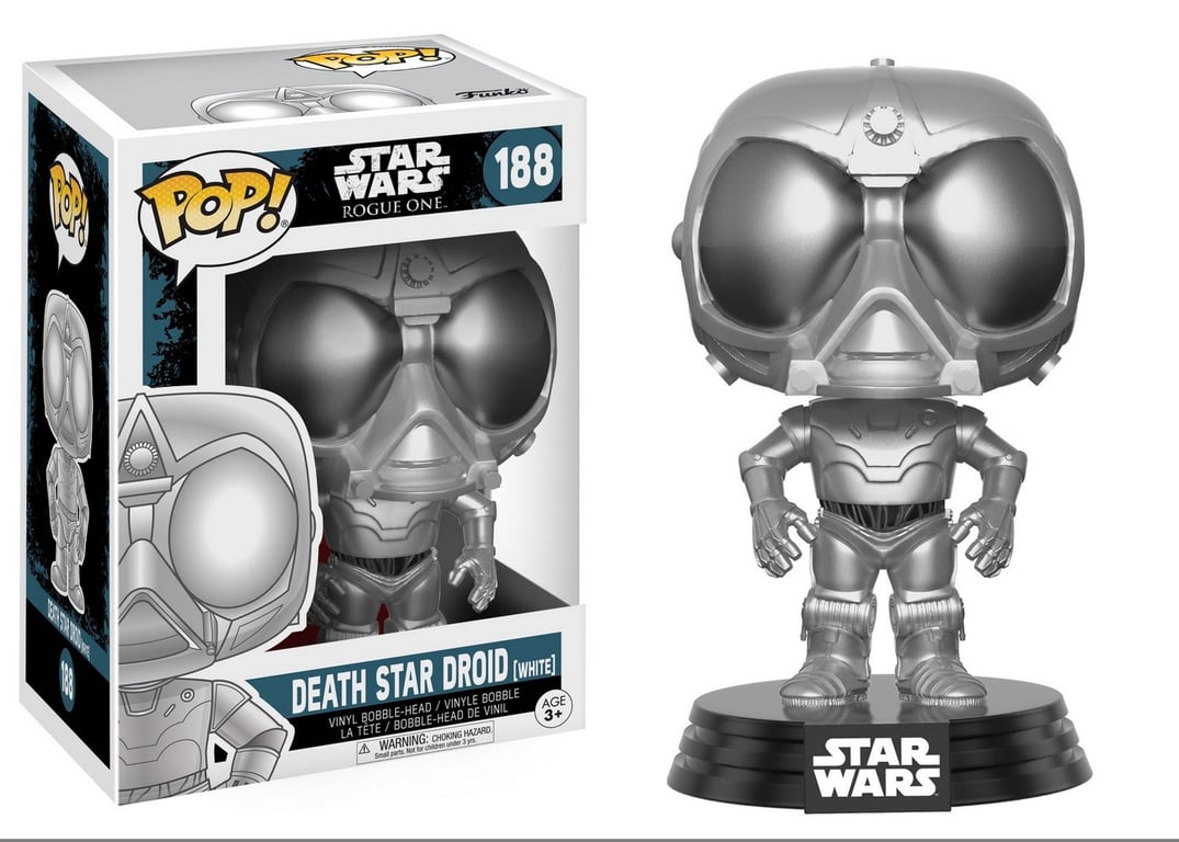 FUNKO Pop! Star Wars: Rogue One W2: Death Star Droid Ch Neuf