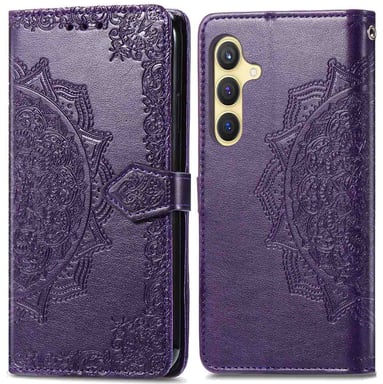 imoshion Etui de télephone Mandala pour Samsung Galaxy S24 Plus - Violet