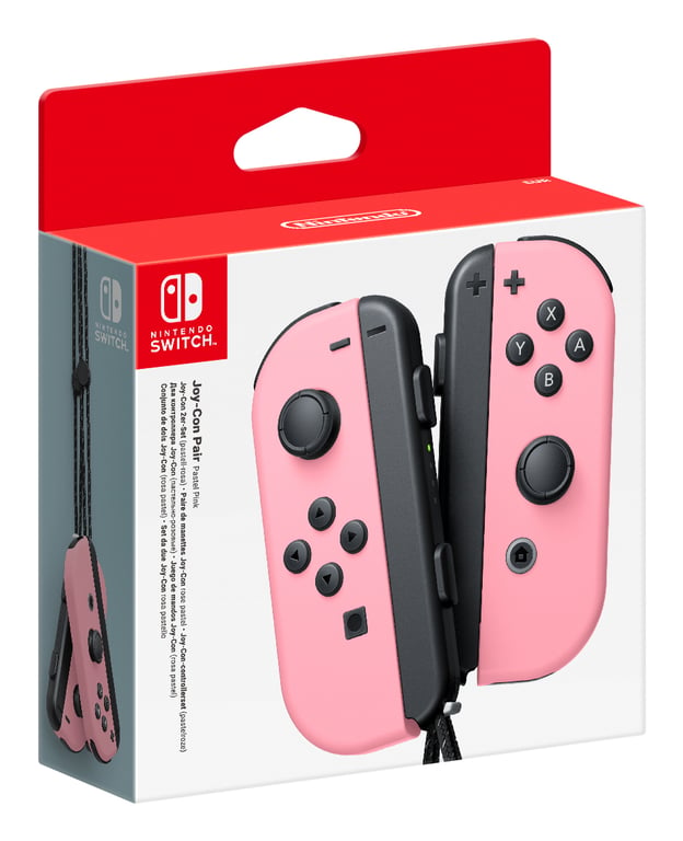 Paire de manettes Joy-Con Rose Pastel pour Nintendo Switch - Excellent état