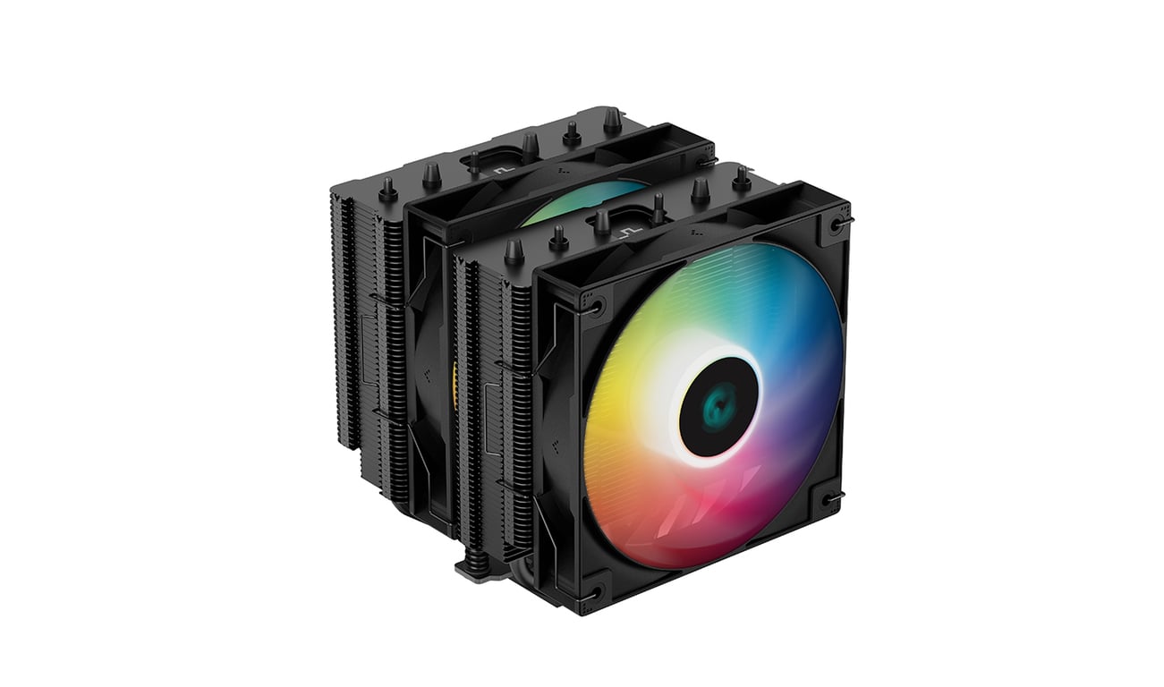 Deepcool Ag620 Bk Argb Processeur Refroidisseur D'Air 12 Cm Noir, Blanc 1 Pièce(S)