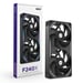 NZXT F240X Carcasa del ordenador Ventilador 12 cm Negro 1 pieza(s)