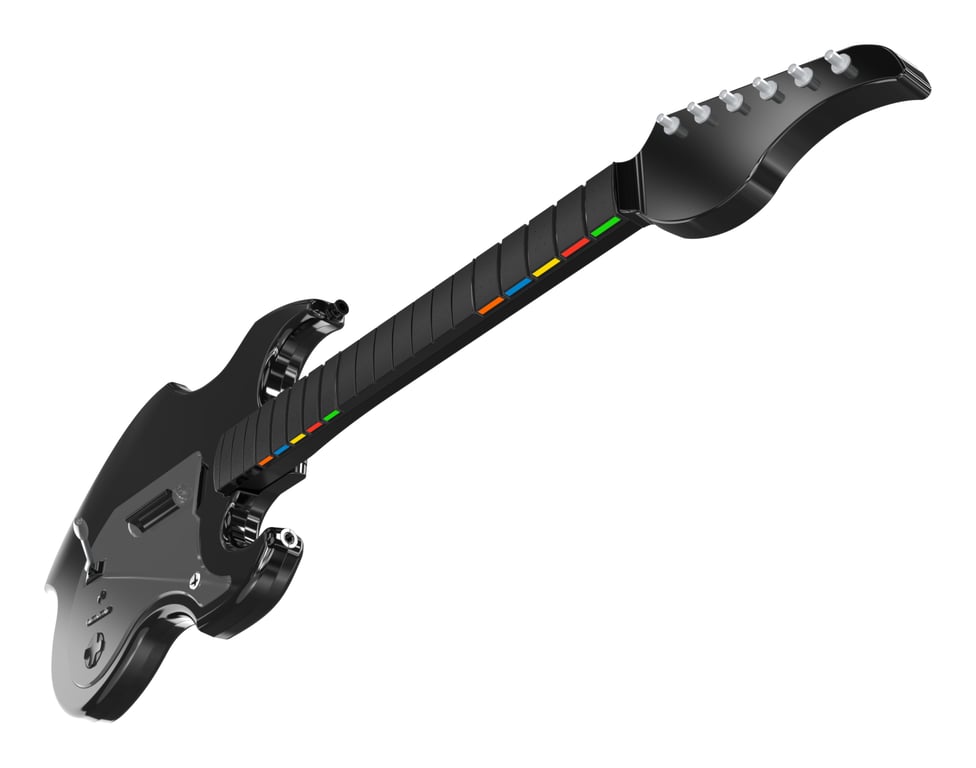 PDP Riffmaster Noir, Gris Guitare Analogique/Numérique PC, Xbox One, Xbox Series S, Xbox Series X - Neuf