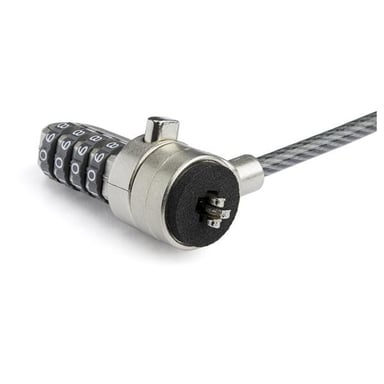 StarTech.com Bucle de expansión para cable de bloqueo para ordenador portátil de 2,5 cm