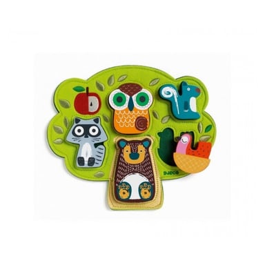 Puzzle de fieltro Oski - Desarrollar la motricidad de los niños pequeños