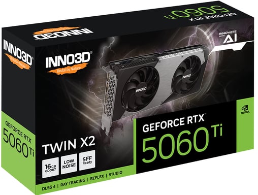 INNO3D GeForce RTX 5060 Ti TWIN X2 NVIDIA 16 GB GDDR7