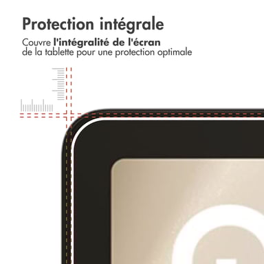 imoshion Protection d'écran en verre trempé pour Samsung Galaxy Tab A11 / A9 Plus