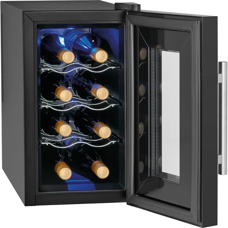 Cave à vin avec porte vitrée et écran tactile Proficook PC WK1232 Neuf - vue 3