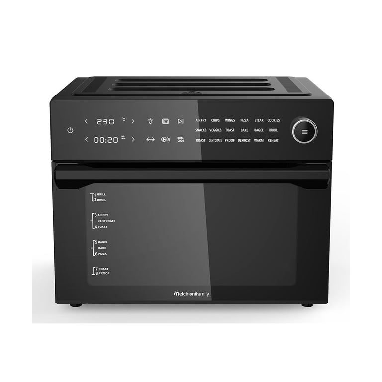 Friteuse À Air Chaud MELCHIONI BENEDETTA 30L – 1800W, 18 Programmes - vue 2