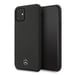 Custodia Mercedes per iPhone 12 mini 5,4'' nero Linea Silicone