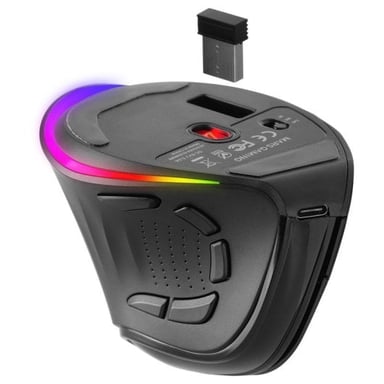 Mars Gaming MMSK souris Jouer Droitier RF sans fil + Bluetooth Optique 8400 DPI