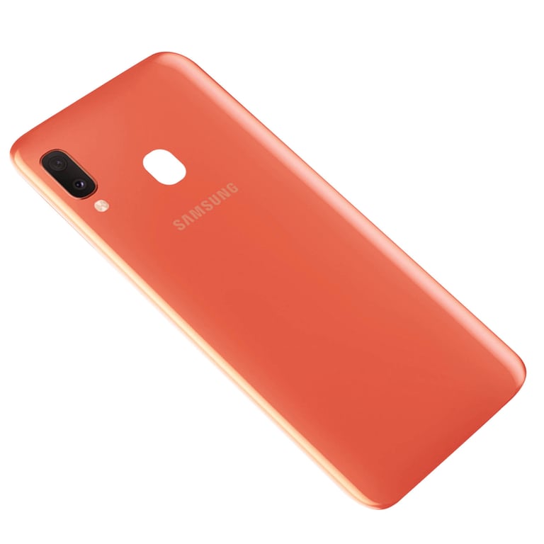 Cache Batterie pour Samsung Galaxy A20e Façade Arrière Orange - Neuf