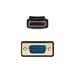 Nanocable 10.15.4401 cable de vídeo y adaptador 1 m DisplayPort VGA (D-Sub) Negro