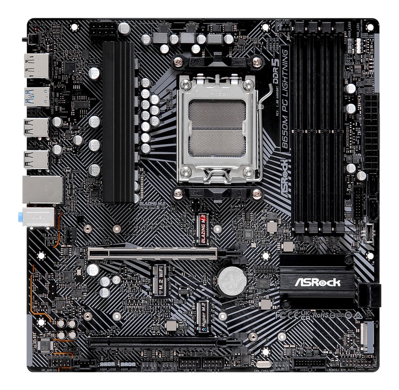 ASRock B650M PG Lightning - vue 4