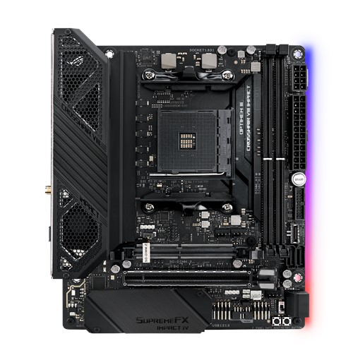 Asus ROG CROSSHAIR VIII IMPACT - vue 3