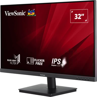 ViewSonic VA3209-MH - LED monitor - 32''  (31.5''  viewable) - 1920 x 1080 Full HD (1080p) @ 75 Hz - IPS - 250 cd/m2 - 1200: