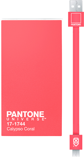 Batterie de secours Pantone rose 3000 mAh