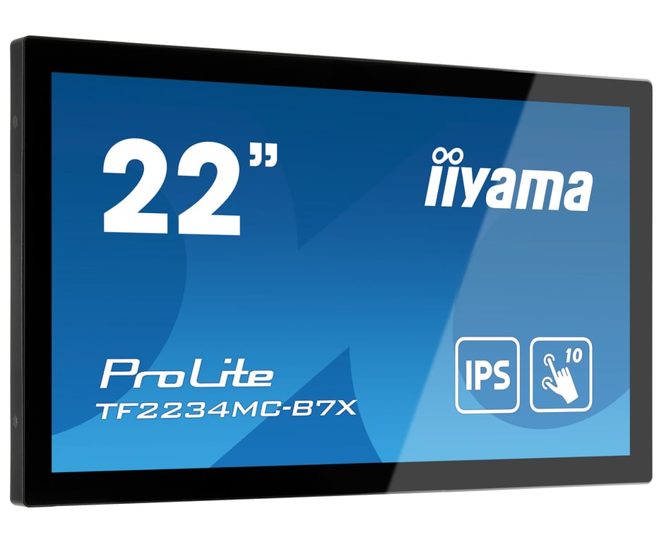 iiyama ProLite TF2234MC B7X écran plat de PC 54 6 cm 21.5 1920 x 1080 pixels Full HD LED Écran tactile utilisateur Neuf