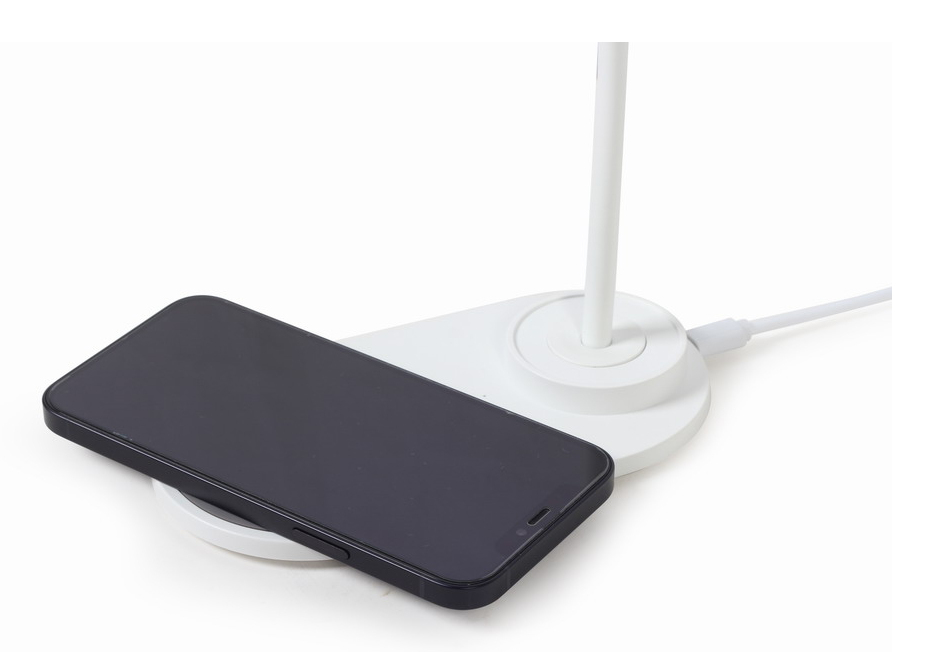 Lampe de bureau Gembird avec chargeur sans fil - vue 4