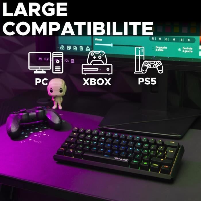 The G Lab Keyz Thallium Switchs Rouges - vue 4