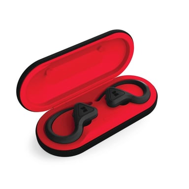 Ecouteurs intra-auriculaires True Wireless Monster DNA Fit Noir et Rouge