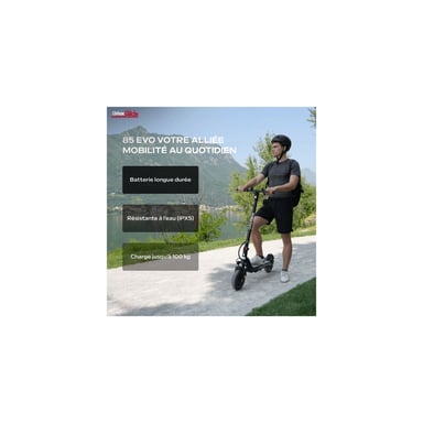 Trottinette Électrique  UrbanGlide 85 EVO – 300W, 25 km/h, Autonomie 20 km, Roues 8,5'', Batterie 21,6V 7,8Ah - 15Kg
