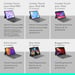 Custodia con tastiera Logitech Combo Touch per iPad Air 11'' (M2) - Azerty
