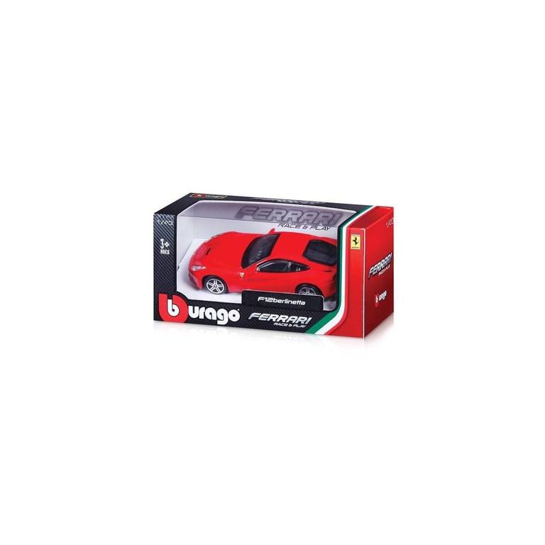 Bburago Ferrary R&P 1:43 Modèle de voiture de sport Pré-assemblé