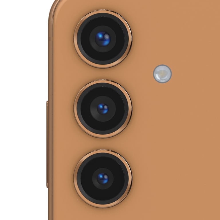 Lentille Caméra Arrière avec Châssis pour Samsung Galaxy S24 Original Orange - Neuf