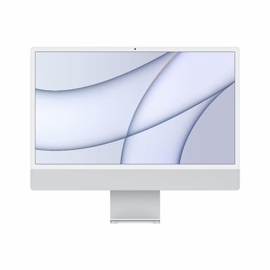 iMac 24'' - Puce Apple M1 - RAM 8Go - Stockage 512Go - GPU 8 coeurs - Argent