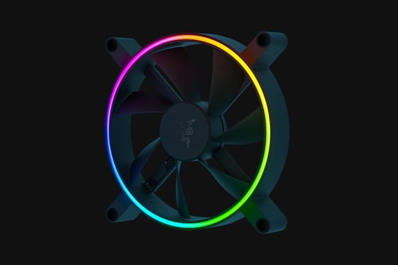 Razer Kunai Chroma - Ventilateur châssis - 140 mm (pack de 3) Noir - vue 5