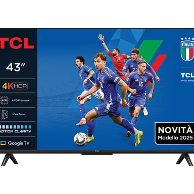 TCL P6K 43P6K TV 109,2 cm (43'') 4K Ultra HD Smart TV Wifi Métallique