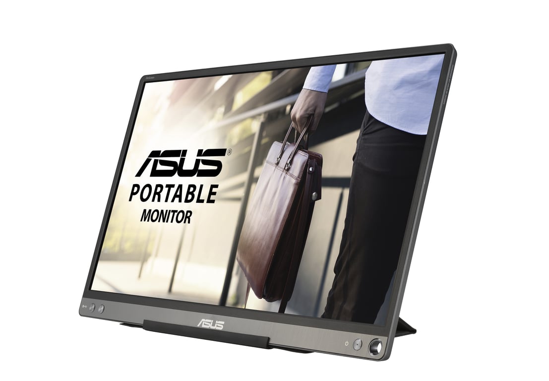 ASUS Zenscreen MB16ACE Ecran PC portable 15.6" FHD Télétravail ou gaming Alimentation et affichage via USB C ou USB A Dalle IPS 1920x1080 220cdm² Flicker Free - vue 2