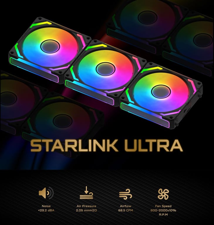 Xigmatek Starlink Ultra Tripack - vue 7