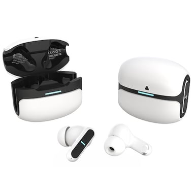 Leotec LETWS02W casque True Wireless Stereo (TWS) Ecouteurs Gaming Blanc - vue 3