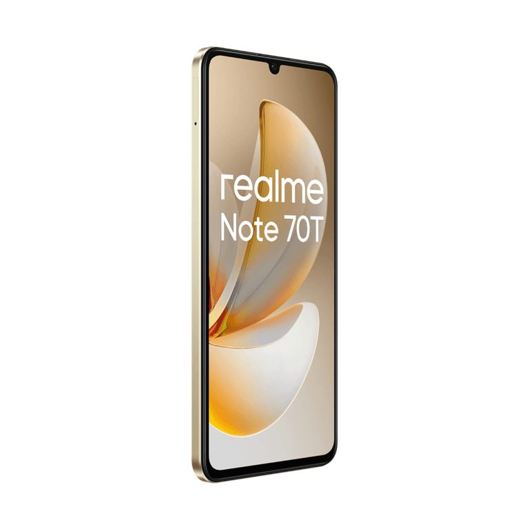 Realme Note 70T (4G) 64 Go, Or - Neuf