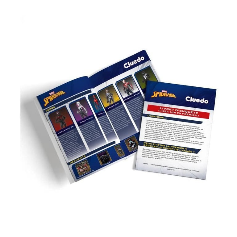 CLUEDO Spider-Man - Jeu de société - WINNING MOVES - Neuf