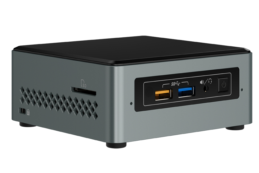 Intel NUC BOXNUC6CAYSAJ PC Intel Celeron J J3455 2 Go DDR3L SDRAM eMMC Windows 10 Mini PC Neuf - vue 2
