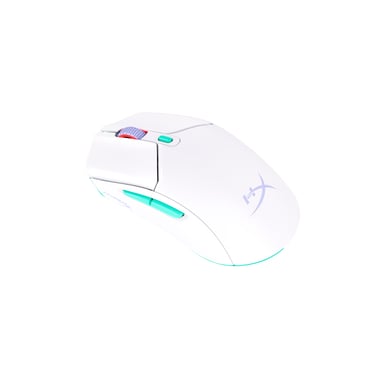HyperX Pulsefire Haste 2 Core sf - Souris gamer (blanc/vert/violet)