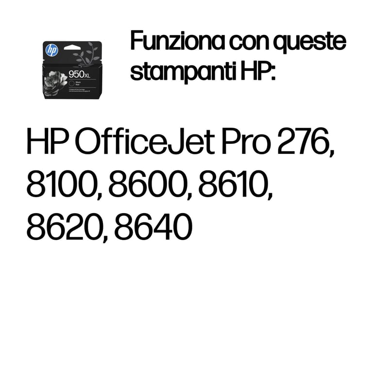 HP 950XL 44.5 ml à rendement élevé original Officejet cartouche d'encre - vue 2