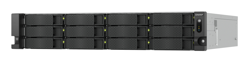 QNAP TS H1277AXU RP NAS Rack 2 U AMD Ryzen™ 5 DDR5 0 To QuTS hero Neuf - vue 2